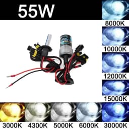 2X 55W Xenon H7 H11 9005 9006 H4 Car Headlight Bulbs H8 880 Hb3 H1 Hid DC 12V Kit Fog Auto Head Lamp 8000k 6000k 12000k Lights