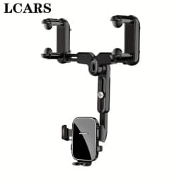 Universal Anti-Shaking Car Phone Holder Clip Type Rearview Mirror Mount for Special Navigation - Car Bracket Support