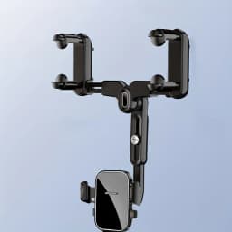 Universal Anti-Shaking Car Phone Holder Clip Type Rearview Mirror Mount for Special Navigation - Car Bracket Support