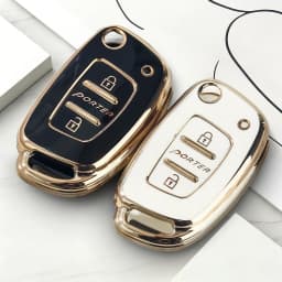 KEYYOU For Hyundai Porter 2 3 Buttons High Quality TPU Car Key Case Cover Keychain Accessories Flip Folding Key Control Holder