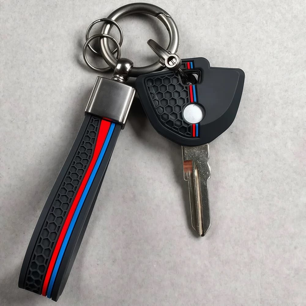 Silicone Motorcycle Key Case For BMW R1200GS R1200GS ADV R1200RT LC S1000R S1000RR K1600GT K1600GTL Cover Shell Keychain Fob