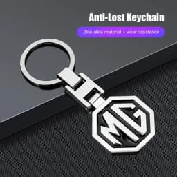 MG Car Emblem Keychain Auto Styling Key Ring Accessories For MG ZS HS MG4 EV Cyberster MG5 MG6 ES5 ES6 GT GS MG3 EZS ONE 3SW
