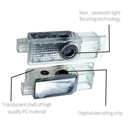 2X LED Car Door Welcome Ghost Shadow Lights Bulbs Accessories For Range Rover Sport 2003-2020 2014 2015 2016 2017 2018 2019 2020