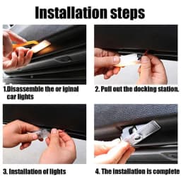 2X LED Car Door Welcome Ghost Shadow Lights Bulbs Accessories For Range Rover Sport 2003-2020 2014 2015 2016 2017 2018 2019 2020