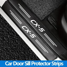 4Pcs Car Door Sill Protector Strip STICKER For CX5 CX 5