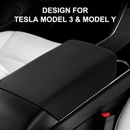 For Tesla Model 3 Y 2017-2026 Car Center Console Armrest Pad TPE Soft Case Lid Auto Central Armrest Box Cover Accessories