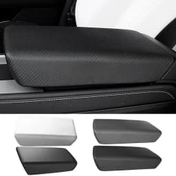 For Tesla Model 3 Y 2017-2026 Car Center Console Armrest Pad TPE Soft Case Lid Auto Central Armrest Box Cover Accessories