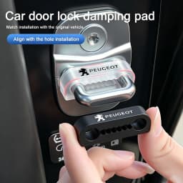 Car Door Shock Absorber Pad Door Lock Protection Gasket For Peugeot 206 308 208 207 3008 307 2008 508 407 5008 408 4008 Rifter.
