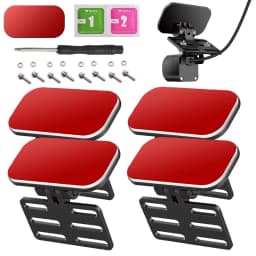 1/4Pcs Universal Rearview Camera Mounting Bracket Dashboard Back Up Mirror Support Backup Cam Mount Reverse Holder
