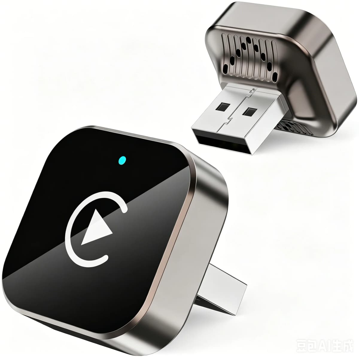 2-in-1 Wireless CarPlay & Android Auto Adapter, Universal Fit for Most Cars, Wireless Connection, Plug & Play IOS/Android