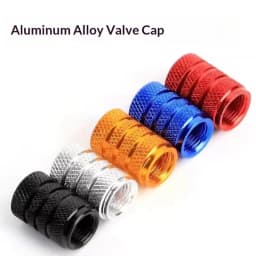 Hex Aluminum Explosion-proof Valve Caps Fit Car & Moto Block Dust Rust Choose Seal Ring or No Ring Various Colors for Wheels