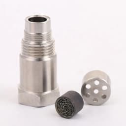 Universal Filtered Rear Oxygen Sensor Gasket Adapter M18x1.5 Stainless Steel Catalytic Converter