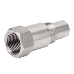 Universal Filtered Rear Oxygen Sensor Gasket Adapter M18x1.5 Stainless Steel Catalytic Converter