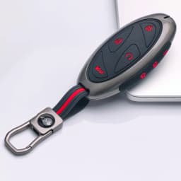 Zinc Alloy Silicone Car Key Case For Hyundai Kona Ev N-Line Tucson 2025 Grandeur GN7 IONIQ 6 Santa Fe MX5 Garden Gl Key Protect