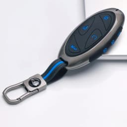 Zinc Alloy Silicone Car Key Case For Hyundai Kona Ev N-Line Tucson 2025 Grandeur GN7 IONIQ 6 Santa Fe MX5 Garden Gl Key Protect