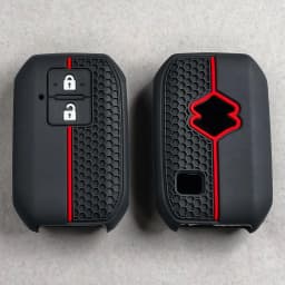 2 Buttons Silicone Car Key Cover Key Case for Suzuki Swift Wagon R Monopoly Type Remote Keyless Shell Fob Keychain Accessories