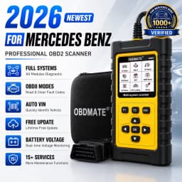 OBD2 Scanner for Mercedes Benz Full System Diagnostic Tool with Oil/ETC/EPB/ABS/SAS/BAT Resets OBD2 Automotive Diagnostic Tool