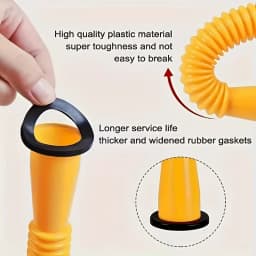 Gas Can Spout Replacement 7.8Inch Nozzle for 2 5 10Gallon Containers Improved Usability Fuel Transfer Spout Adapter Accessories