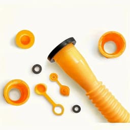 Gas Can Spout Replacement 7.8Inch Nozzle for 2 5 10Gallon Containers Improved Usability Fuel Transfer Spout Adapter Accessories