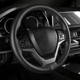 DIY Car Steering Wheel Cover Fiber Leather with Needle Braid on Steering Wheel SkidProof Car Styling Interior Accessorie
