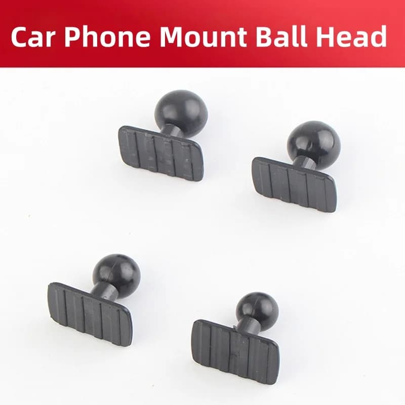 Mini Glue Mobile Phone Bracket Base For Universal 17mm Ball Head Diameter For Car Navigation GPS CellPhone Holder Accessories
