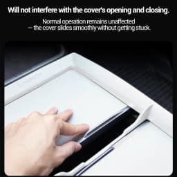 1/4Set For Tesla Model 3 Y YL Highland Juniper Armrest Pad Anti-fouling Case Center Organizer Console Box Cover Car Accessories