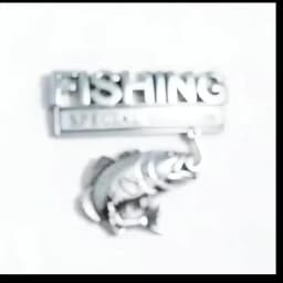 3D Metal Car Emblem Sticker Fishing Special Edition Realistic Bass Fish Hook Trunk Fender Badge Decal Waterproof Auto Exterior