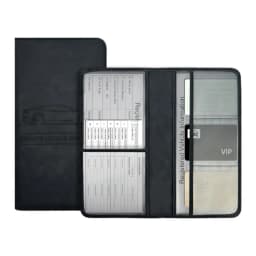 PU Leather Car Registration Insurance Card Holder Driver's License Cover Auto Documents Storage Wallet