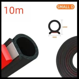 Car Rubber Door Sealing Car Door Hood Trunk Seal Strip 5/10/20meters Universal Noise Insulate Car Door Seal Strip Rubber Sealing