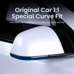 YZ For Tesla Model 3 Highland Model Y Juniper ABS Rearview Mirror Anti-Collision Anti-Scratch Trim Cover