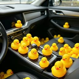 30PCS Rubber Duck Toys, Squeaky Swimming Ducks, Classroom Prizes, Car Home Decorations, Gifts and Collectible Ornaments