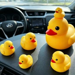 30PCS Rubber Duck Toys, Squeaky Swimming Ducks, Classroom Prizes, Car Home Decorations, Gifts and Collectible Ornaments