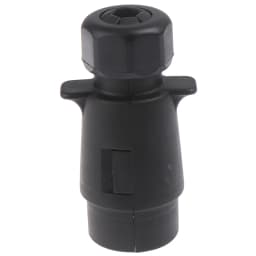 12V 7 Way Round Standard European Car Plug Connector 7 Pin Socket Plugs Trailers