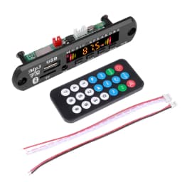 KEBIDU 9V 12V Car Radio Stereo MP3 WMA Decoder Board Audio Module USB TF Radio Bluetooth Wireless MP3 Player With Remote Control