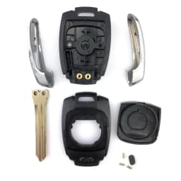 YIQIXIN Remote Car Key Shell Cover Case For SsangYong Korando Kyron Actyon Rexton Auto Fob Housing 2 Buttons With Uncut Blade