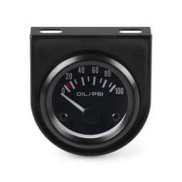2INCH 52MM Black Volt meter Water temp Oil temp gauge Oil press gauge Fuel level gauge AMP Meter Triple gauge kits Car meter