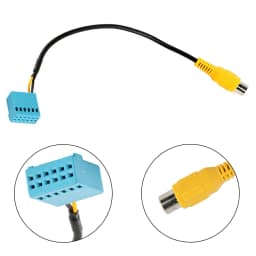 Car Rear View Camera RVC MIB RCA Cable 12Pin Adapter For Golf VI For Passat B6 For Touran MIB RCD330 RCD330G