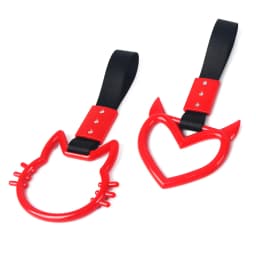 New Shape Tsurikawa JDM Train Bus Handle Hand Strap Drift Charm Strap Drift Warning Ring for Car Rear Bumper Supplies