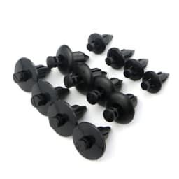 20PCS 6mm 7mm 8mm Fastener Clips For Honda Yamaha Suzuki Kawasaki Plastic Rivet Fairing Clips