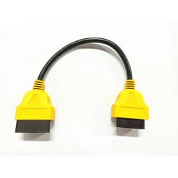 30cm 16Pin OBD2 Connector Cable Male to Dual Female Y Cable OBDII Splitter Extension Cable 1-2 Car Diagnostic Cable
