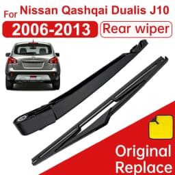 For Nissan Qashqai Dualis J10 2006 2013 Rear Window Windscreen Wiper Arm Blade Set Rear Wiper 2006 2008 2009 2010 2011 2012 2013