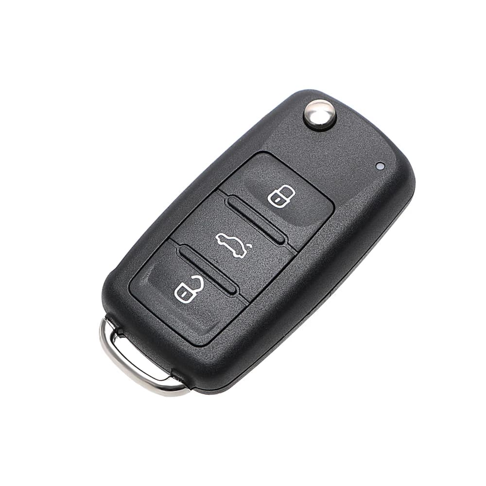 3 Buttons Remote Flip Blank Covers Car Keys For VW Car Key Shell for Volkswagen Golf Jetta Polo Beetle Caddy Eos Scirocco Touran