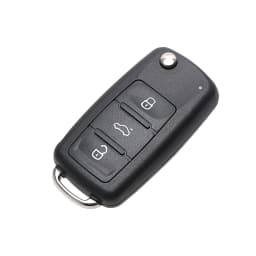 3 Buttons Remote Flip Blank Covers Car Keys For VW Car Key Shell for Volkswagen Golf Jetta Polo Beetle Caddy Eos Scirocco Touran