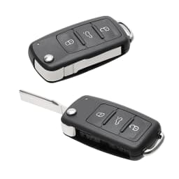 3 Buttons Remote Flip Blank Covers Car Keys For VW Car Key Shell for Volkswagen Golf Jetta Polo Beetle Caddy Eos Scirocco Touran