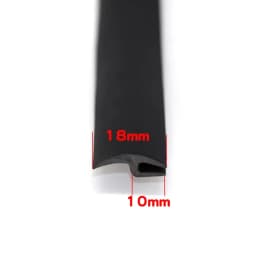 1.7m Car Rubber Seal Strips Seal Protector Sticker Window Edge Windshield Roof Rubber Sealing Strip Noise Insulation Accessories