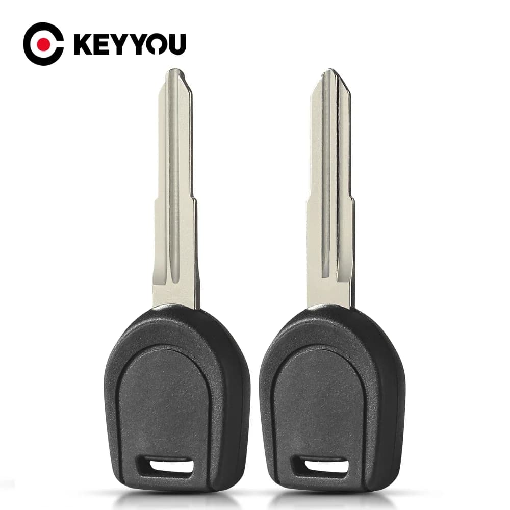 KEYYOU Remote Key Replacement Transponder Key Shell For Mitsubishi Colt Outlander Mirage Pajero Key MIT11R MIT8 Blade
