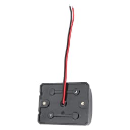 AD 1pc Universal 12V 24V ABS LED Navigation Light Lamp Signal Lamp For Marine Boat Yacht Truck Trailer Van White Side Light