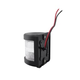 AD 1pc Universal 12V 24V ABS LED Navigation Light Lamp Signal Lamp For Marine Boat Yacht Truck Trailer Van White Side Light
