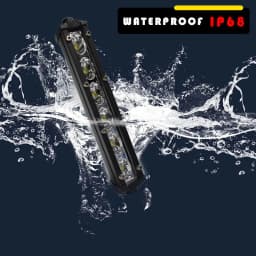7 Inch LED Light Bar Car Off Road use Moto Work Lamp 30W Slim Single Row Spot Mini Truck Automobile 12V 24V