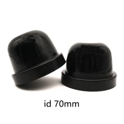 1 Pair Universal High Quality Car LED/HID Headlight Lamp Dust Cover 65mm 70mm 75mm 80mm 85mm 90mm Silicone Seal Cap